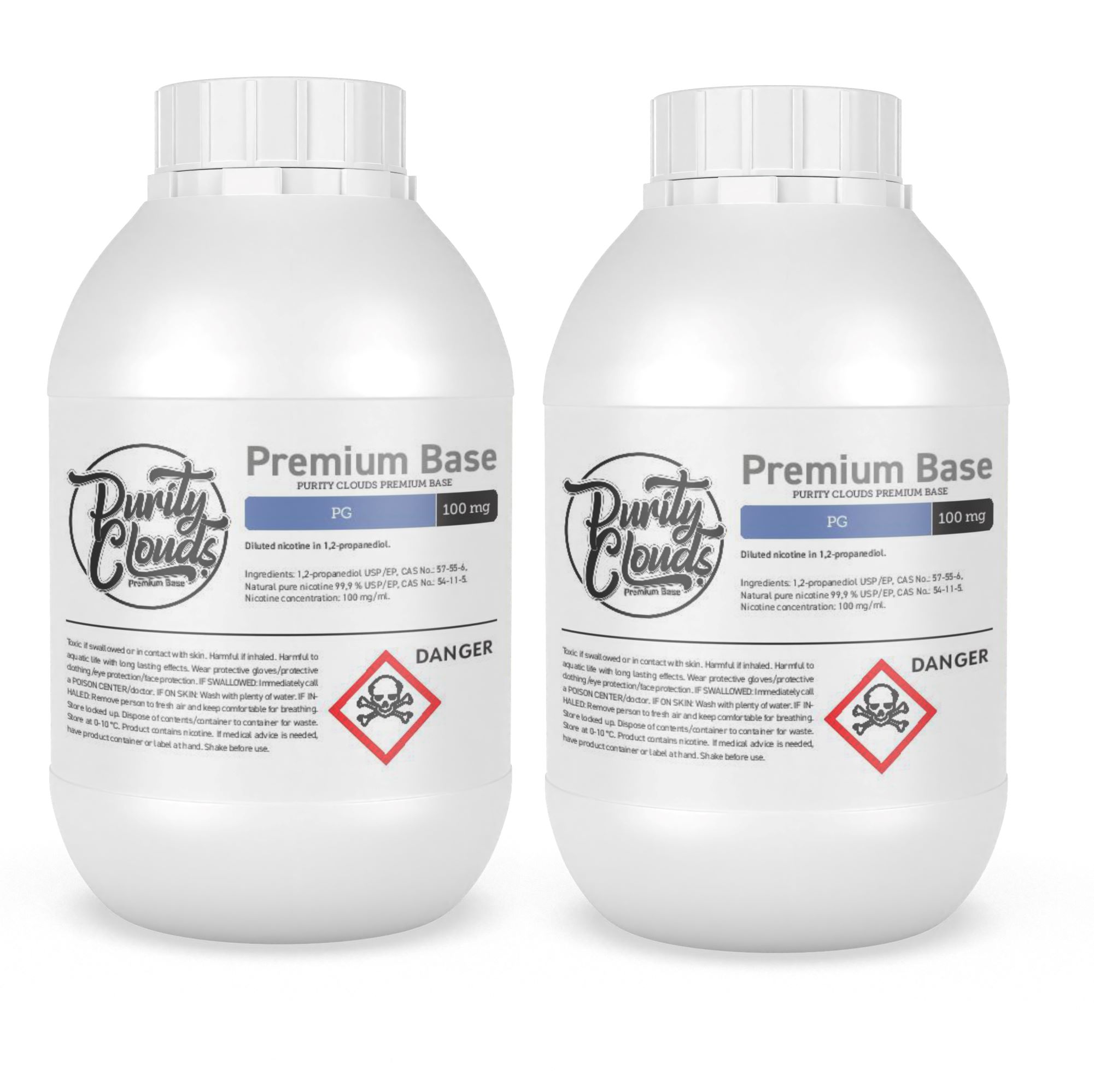 Premium Nic Base 100mg PG 2x100ml
