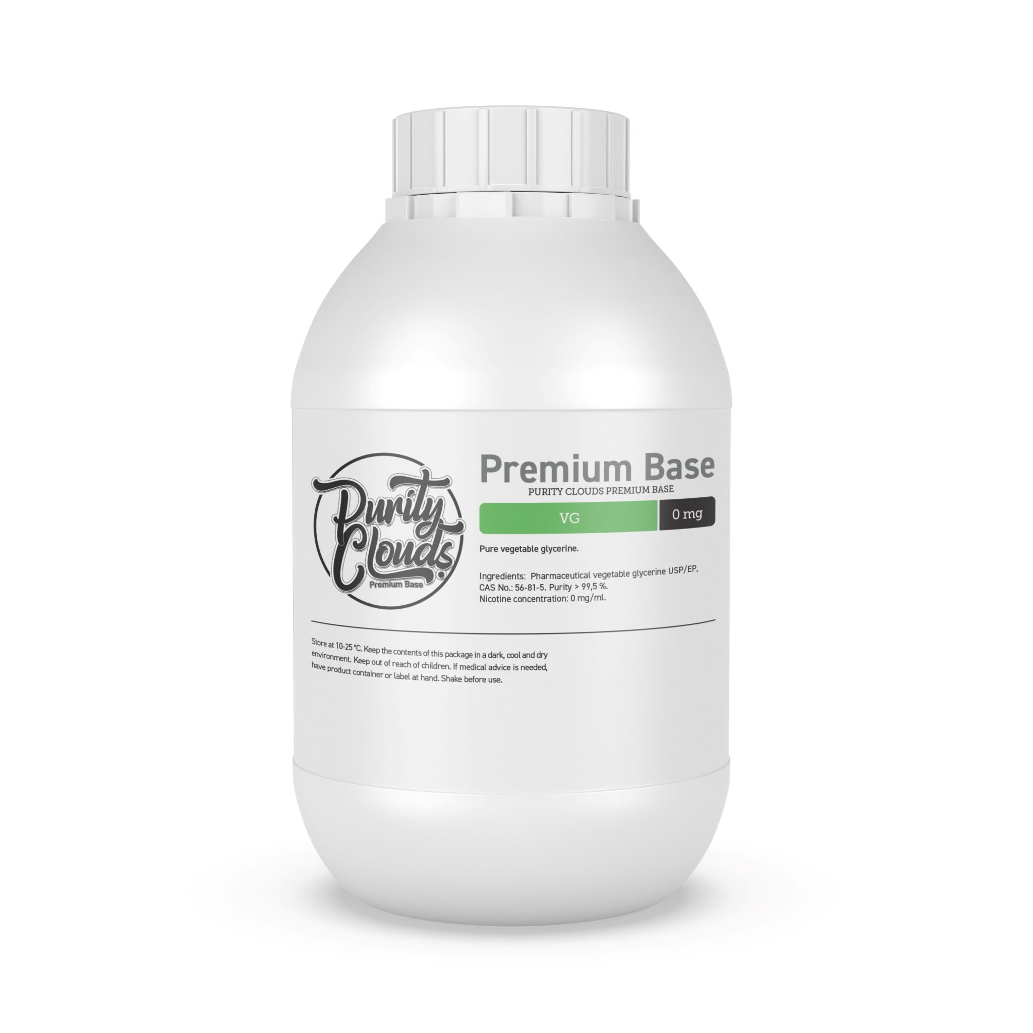 PurityClouds Vegetable Glycerin 500ml